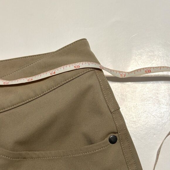 Lululemon Pants Mens Size 30 ABC Classic Fit Trouser Warpstreme Artifact Brown - Picture 7 of 14